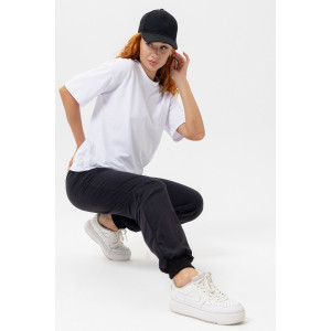 Брюки женские "Январь" футер 2-х нитка с начесом (последний размер) черный 46,48,58