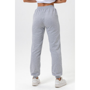 Брюки женские "Январь" футер 2-х нитка с начесом (последний размер) серый 46,48,50