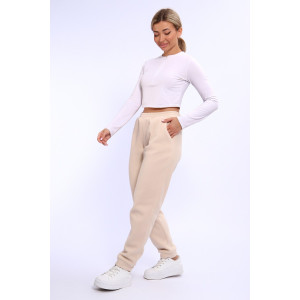 Брюки женские №32826 флис (последний размер) молочный 56 Брюки женские №32826 флис (последний размер) молочный 56