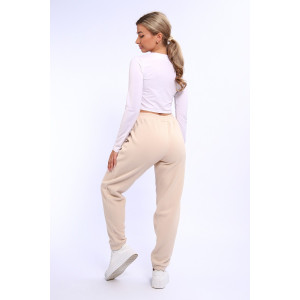 Брюки женские №32826 флис (последний размер) молочный 56 Брюки женские №32826 флис (последний размер) молочный 56