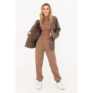 Брюки женские №21558 интерсофт начес (последний размер) какао 52 Брюки женские №21558 интерсофт начес (последний размер) какао 52