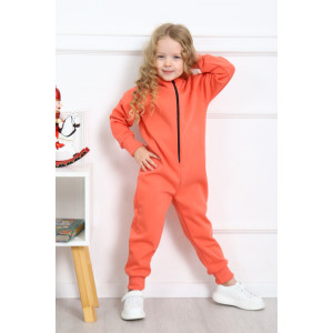 Комбинезон детский МЛШ-9 "Флорида" интерсофт 3-х нитка (последний размер) персиковый 122