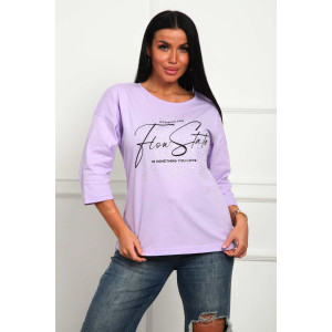 Туника женская №29518 кулирка (последний размер) лаванда 56 Туника женская №29518 кулирка (последний размер) лаванда 56