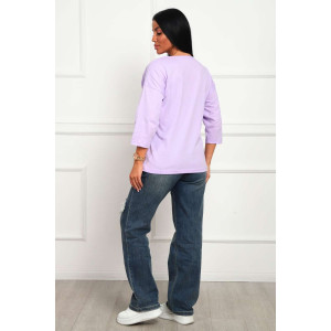Туника женская №29518 кулирка (последний размер) лаванда 56 Туника женская №29518 кулирка (последний размер) лаванда 56