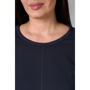 Туника женская №9160 футер с лайкрой 2-х нитка (последний размер) фумэ 54