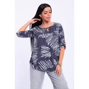 Туника женская №71146 кулирка (последний размер) графит 60 Туника женская №71146 кулирка (последний размер) графит 60