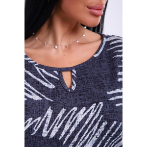 Туника женская №71146 кулирка (последний размер) графит 60 Туника женская №71146 кулирка (последний размер) графит 60