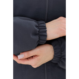 Бомбер женский "Баланс-1" футер 2-х нитка с полиэстером (р-ры: 46-56) фуме