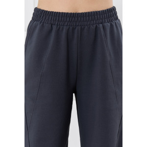 Брюки женские "Баланс-2" футер 2-х нитка с полиэстером (р-ры: 46-56) фуме