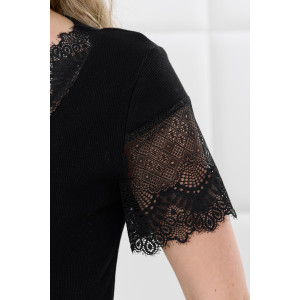 Пижама женская "Зора-2" кашкорсе (р-ры: 44-54) черный