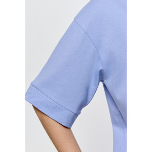 Костюм двойка женский "Контур-1" кулирка (р-ры: 44-54) голубой