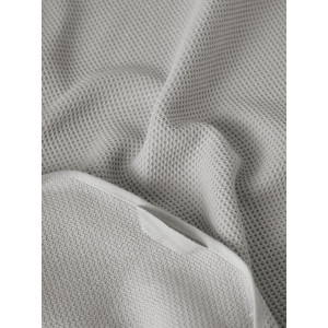 Набор вафельных полотенец "Canvas" с бахромой серый 2 шт.