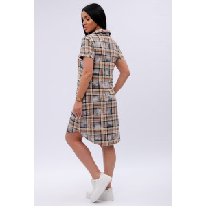 Туника женская "Техас 3" кулирка (р-ры: 44-54) бежевый