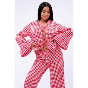 Пижама женская "Вирджиния" кулирка (р-ры: 42-52) Пижама женская "Вирджиния" кулирка (р-ры: 42-52)