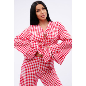 Пижама женская "Вирджиния" кулирка (р-ры: 42-52) Пижама женская "Вирджиния" кулирка (р-ры: 42-52)