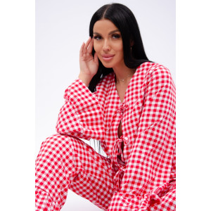 Пижама женская "Вирджиния" кулирка (р-ры: 42-52) Пижама женская "Вирджиния" кулирка (р-ры: 42-52)