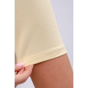 Пижама женская "Брунелла 2" кулирка с лайкрой (р-ры: 42-52) желтый