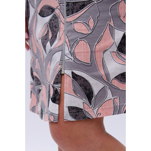 Халат женский "Красотка 13" кулирка (р-ры: 42-52) листья Халат женский "Красотка 13" кулирка (р-ры: 42-52) листья