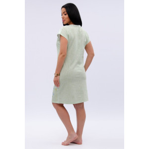 Сорочка женская "Цветы" кулирка (р-ры: 50-60) Сорочка женская "Цветы" кулирка (р-ры: 50-60)