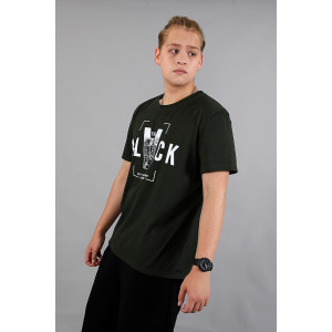 Футболка мужская №88148 кулирка (р-ры: 48-58) хаки Футболка мужская №88148 кулирка (р-ры: 48-58) хаки