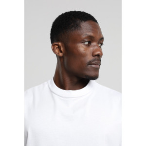 Футболка мужская №18 хлопок стрейч-кулирка (р-ры: 46-56) белый Футболка мужская №18 хлопок стрейч-кулирка (р-ры: 46-56) белый