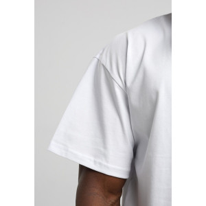 Футболка мужская №18 хлопок стрейч-кулирка (р-ры: 46-56) белый Футболка мужская №18 хлопок стрейч-кулирка (р-ры: 46-56) белый