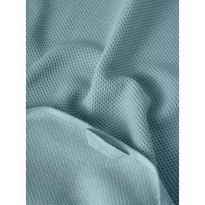 Набор вафельных полотенец "Canvas" с бахромой небесный 2 шт.