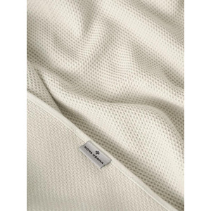 Набор вафельных полотенец "Canvas" с бахромой молочный 2 шт.