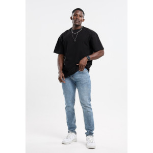 Футболка мужская №18 хлопок стрейч-кулирка (р-ры: 46-56) черный Футболка мужская №18 хлопок стрейч-кулирка (р-ры: 46-56) черный