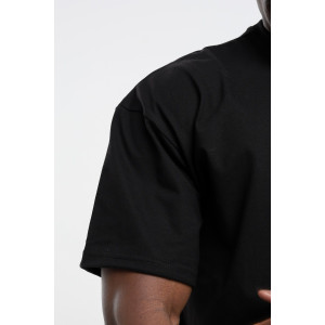 Футболка мужская №18 хлопок стрейч-кулирка (р-ры: 46-56) черный Футболка мужская №18 хлопок стрейч-кулирка (р-ры: 46-56) черный