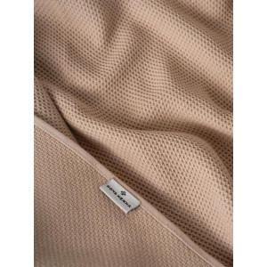 Набор вафельных полотенец "Canvas" с бахромой бежевый 2 шт.