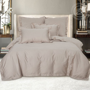 Постельное белье мако-сатин "Кремовый" Постельное белье мако-сатин "Кремовый"