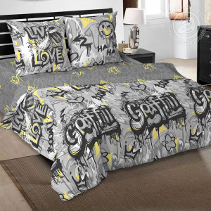 Постельное белье поплин "Стрит-Арт" Постельное белье поплин "Стрит-Арт"