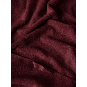 Полотенце махровое "Elegance" с бахромой бордовый Полотенце махровое "Elegance" с бахромой бордовый