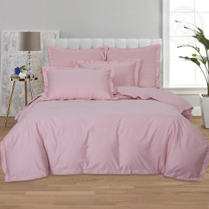Постельное белье мако-сатин "Светло-розовый" Постельное белье мако-сатин "Светло-розовый"