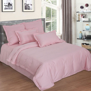 Постельное белье мако-сатин "Светло-розовый" Постельное белье мако-сатин "Светло-розовый"