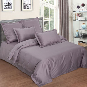 Постельное белье мако-сатин "Сливовый" Постельное белье мако-сатин "Сливовый"