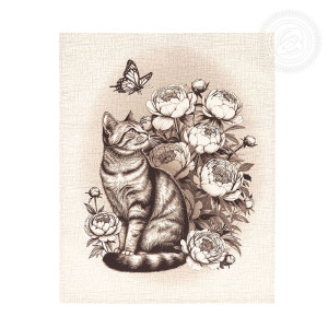 Набор кухонный из 2-х полотенец рогожка "Ностальгия" Набор кухонный из 2-х полотенец рогожка "Ностальгия"