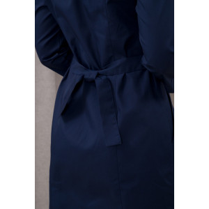 Халат медицинский женский М-06А-63 тиси (р-ры: 40-60) черника