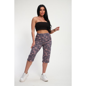 Бриджи женские №29024 кулирка (р-ры: 52-72) синий