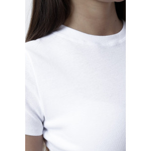 Топ женский №00002 рибана (последний размер) белый 50 Топ женский №00002 рибана (последний размер) белый 50