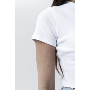 Топ женский №00002 рибана (последний размер) белый 50 Топ женский №00002 рибана (последний размер) белый 50