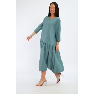 Платье женское П3187.1 искусственный лен (р-ры: 48-62)