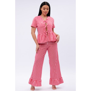 Пижама женская "Лавли" кулирка (р-ры: 42-52)