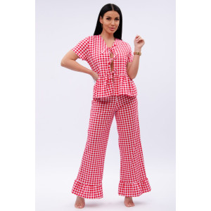 Пижама женская "Лавли" кулирка (р-ры: 42-52)