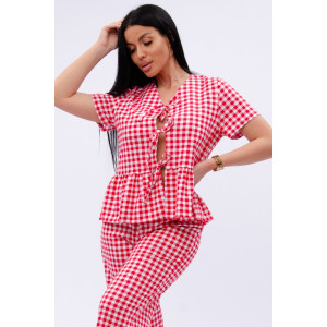 Пижама женская "Лавли" кулирка (р-ры: 42-52)