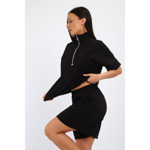 Костюм двойка женский К3191.1 футер 2-х нитка (р-ры: 46-60)