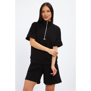 Костюм двойка женский К3191.1 футер 2-х нитка (р-ры: 46-60)