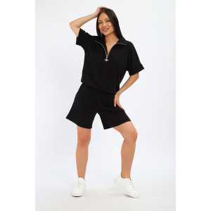 Костюм двойка женский К3191.1 футер 2-х нитка (р-ры: 46-60)