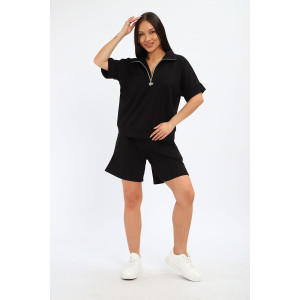 Костюм двойка женский К3191.1 футер 2-х нитка (р-ры: 46-60)